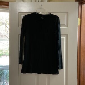 Black Long Sleeve Top